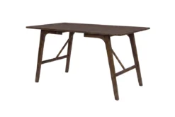Esstisch Virelo - rechteckiges Design in Dunkelbraun