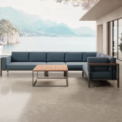 Euphoria – L-Maxilounge & Tisch aus Aluminium | Aevora™ Kollektion