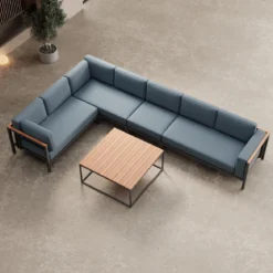 Euphoria – L-Maxilounge & Tisch aus Aluminium | Aevora™ Kollektion