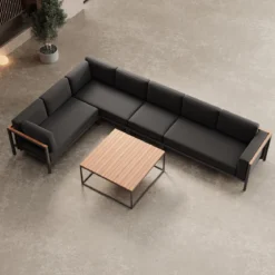 Euphoria – L-Maxilounge & Tisch aus Aluminium | Aevora™ Kollektion