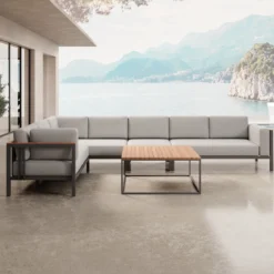 Euphoria – L-Maxilounge & Tisch aus Aluminium | Aevora™ Kollektion
