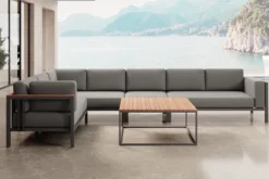 Euphoria – L-Maxilounge & Tisch aus Aluminium | Aevora™ Kollektion