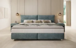 Familien Boxspringbett Aurelio in 220/240x200 in Cord