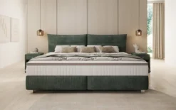 Familien Boxspringbett Aurelio in 220/240x200 in Cord