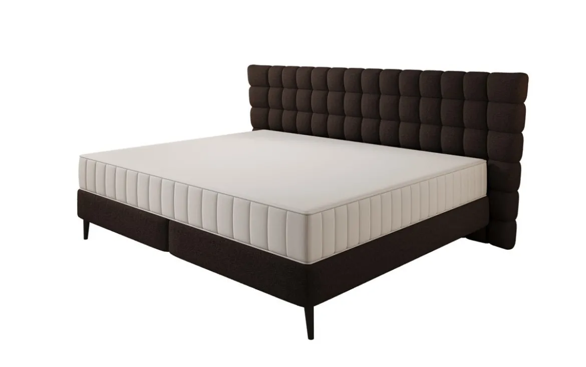 Familien Boxspringbett Bellanova in 220/240x200 in Bouclé