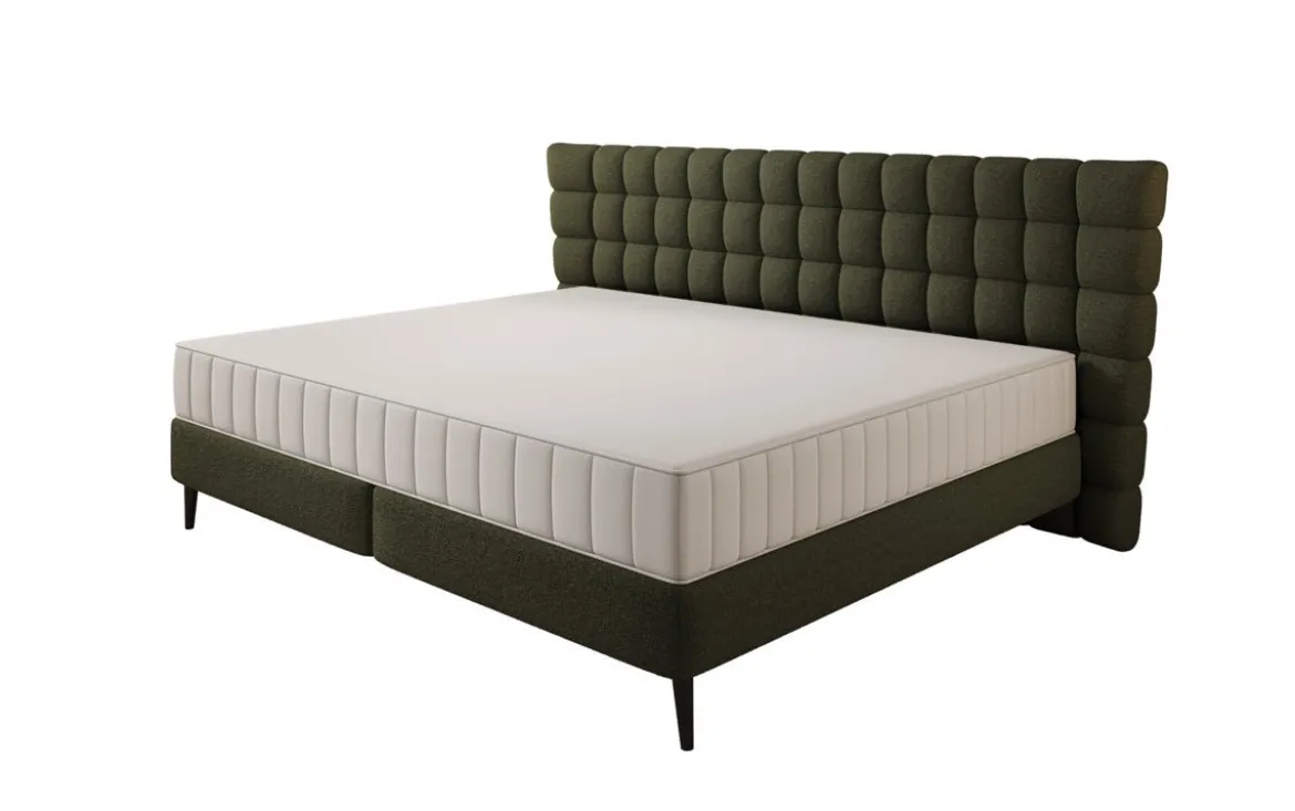 Familien Boxspringbett Bellanova in 220/240x200 in Bouclé
