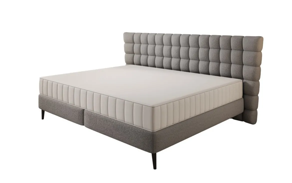 Familien Boxspringbett Bellanova in 220/240x200 in Bouclé