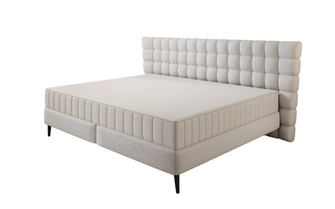Familien Boxspringbett Bellanova in 220/240x200 in Bouclé