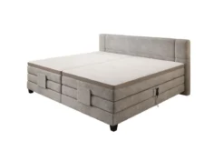 Familien Boxspringbett Noela 220/240x200 elektrisch verstellbar in Samt