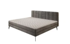 Familien Boxspringbett Savona – 220/240x200 in Samt