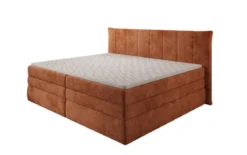 Familien Boxspringbett Stella in 220/240x200 mit Stauraum in Cord