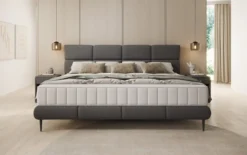Familien Polsterbett Milano Bouclé in 220/240x200