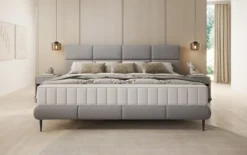 Familien Polsterbett Milano Bouclé in 220/240x200