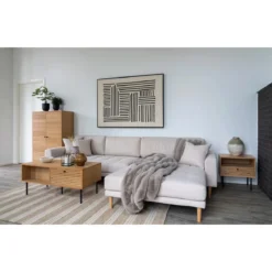 Flausch - Tagesdecke Tao aus Kunstfell Grau 130x180 cm
