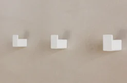 Garderobe/Kleiderhaken Palo – Minimalistische Wandhaken im 3er- oder 6er-Set