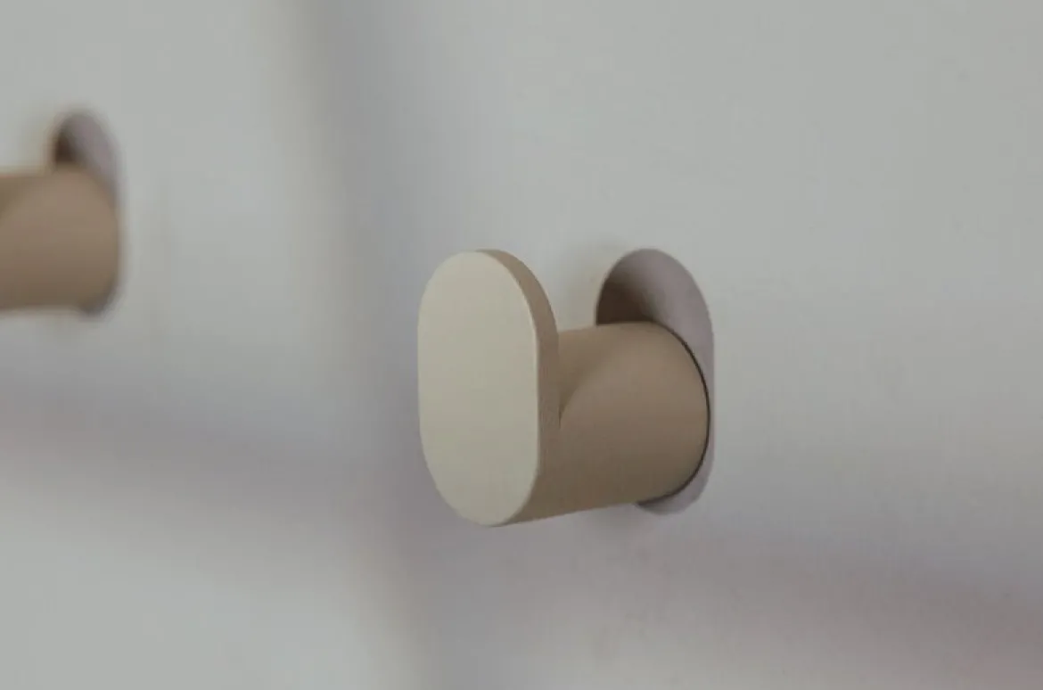 Garderobe/Kleiderhaken Palo – Minimalistische Wandhaken im 3er- oder 6er-Set