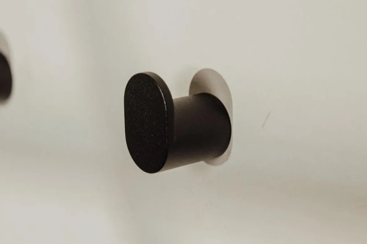 Garderobe/Kleiderhaken Palo – Minimalistische Wandhaken im 3er- oder 6er-Set