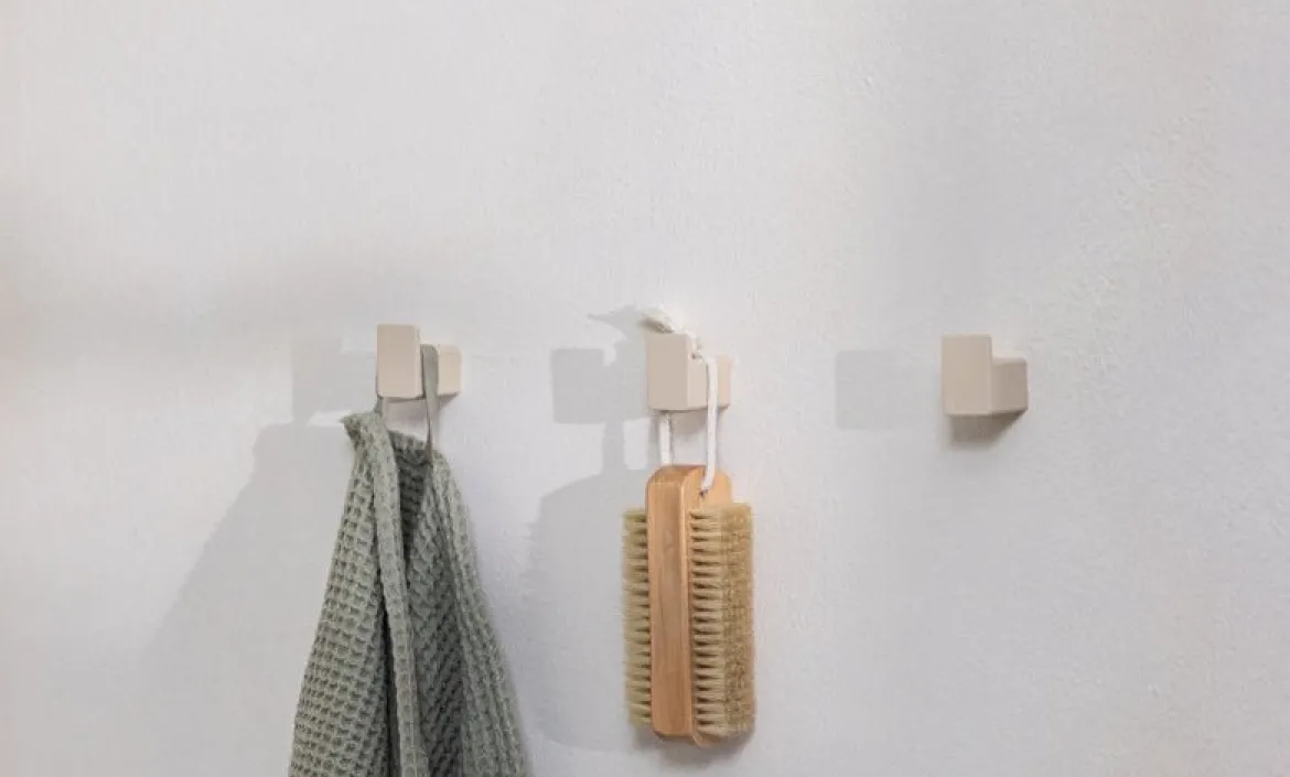 Garderobe/Kleiderhaken Palo – Minimalistische Wandhaken im 3er- oder 6er-Set