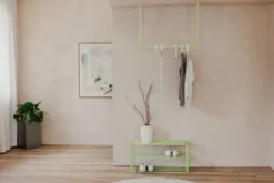 Garderobe/Kleiderstange Rubi – Hängendes Design aus Stahl