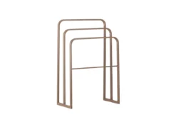 Garderobe Malven – Dreistufiges Design im Mocca-Holzlook