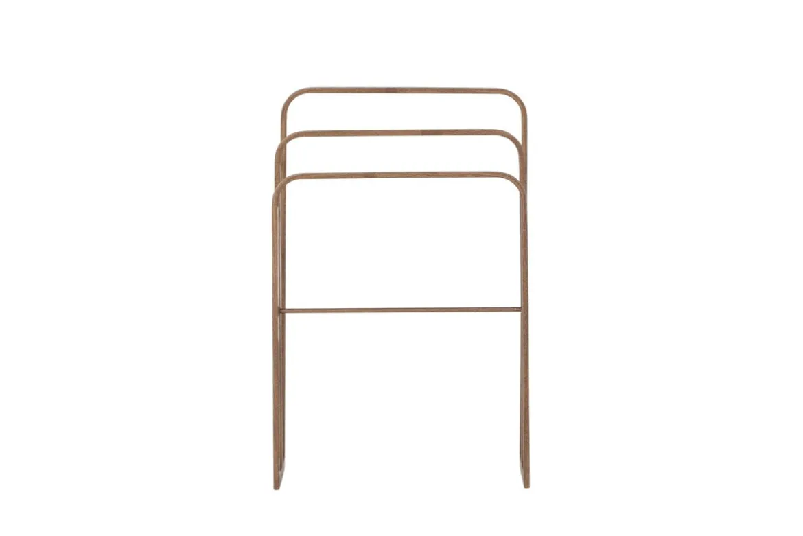 Garderobe Malven – Dreistufiges Design im Mocca-Holzlook