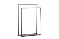 Garderobe Norello – Minimalistischer Kleiderständer aus Stahl