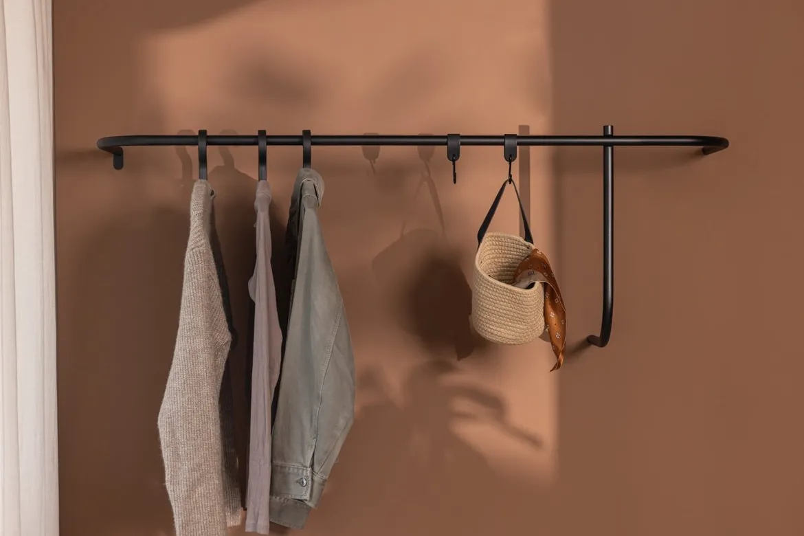 Garderobe Tamina – Minimalistisches Design mit flexibler Montage