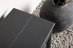 Gartenbank Egypt - aus robustem schwarzem Aluminium