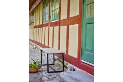 Garten-Bank Selaro – Polyrattan-Sitz in natürlichem Farbton