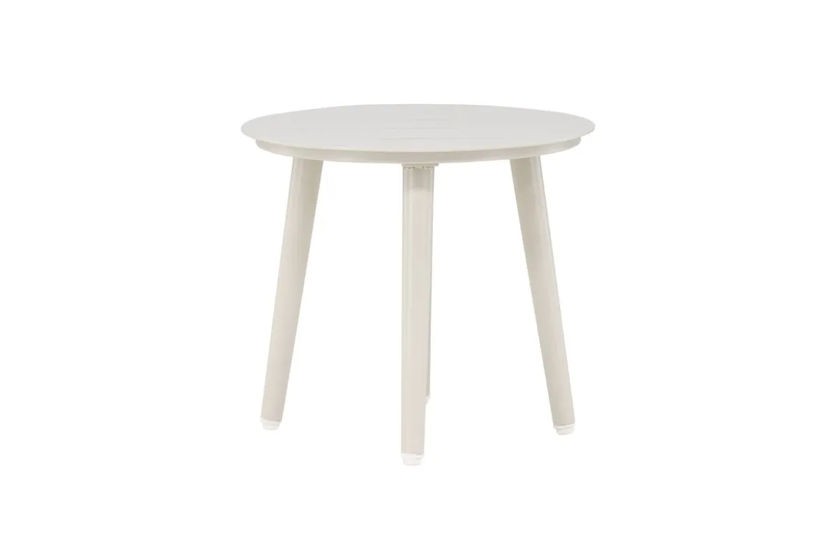 Garten Beistelltisch Amman - Ø40 in der Farbe Beige