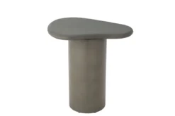 Garten-Beistelltisch Kivo – Zeitloses Design aus Faserzement in Grau