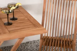 Garten Cafegruppe Americano – 3-teiliges Gartenmöbel-Set aus Teakholz