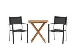 Garten Cafegruppe Irish – 3-teiliges Gartenmöbel-Set 70x70 cm