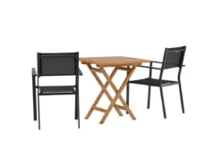 Garten Cafegruppe Irish – 3-teiliges Gartenmöbel-Set 70x70 cm
