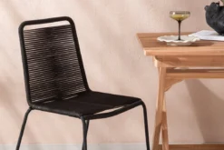 Garten Cafegruppe Kivara – 3 teiliges Set aus Teakholz und Polyester