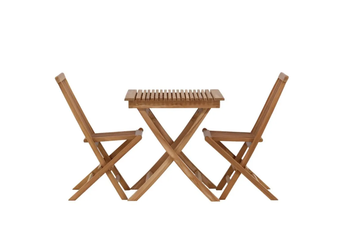 Garten Cafegruppe Wavaro – 3 teiliges Set aus Teakholz