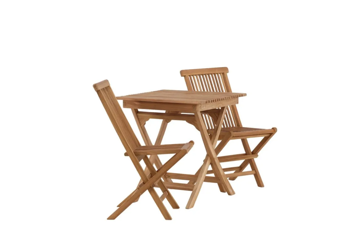 Garten Cafegruppe Wavaro – 3 teiliges Set aus Teakholz