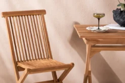 Garten Cafegruppe Wavaro – 3 teiliges Set aus Teakholz