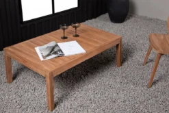 Garten Couchtisch Albania - Aus Teakholz in Natur-Optik