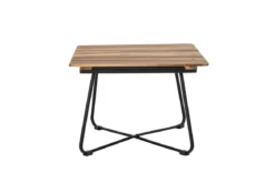 Garten-Couchtisch Beri – Akazienholz mit Metallgestell