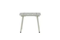 Garten-Couchtisch Dalia - Verfügbar in Schwarz und Beige/Aluminium