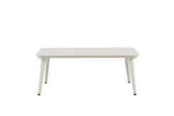 Garten Couchtisch Hannes - Aus beigem Aluminium