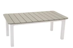 Garten Couchtisch Kreta - Aus Edelholz und Aluminium