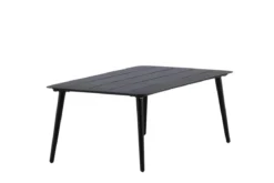 Garten Couchtisch Rhodos - Aus schwarzem Aluminium