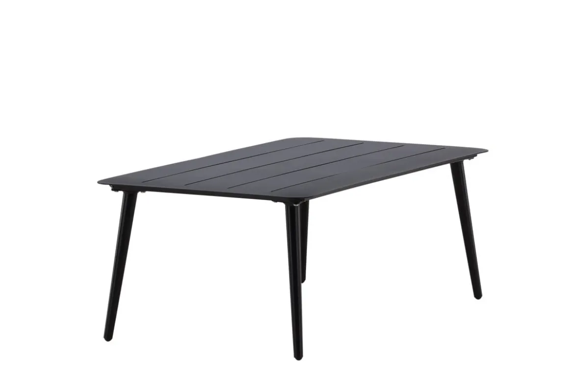 Garten Couchtisch Rhodos - Aus schwarzem Aluminium