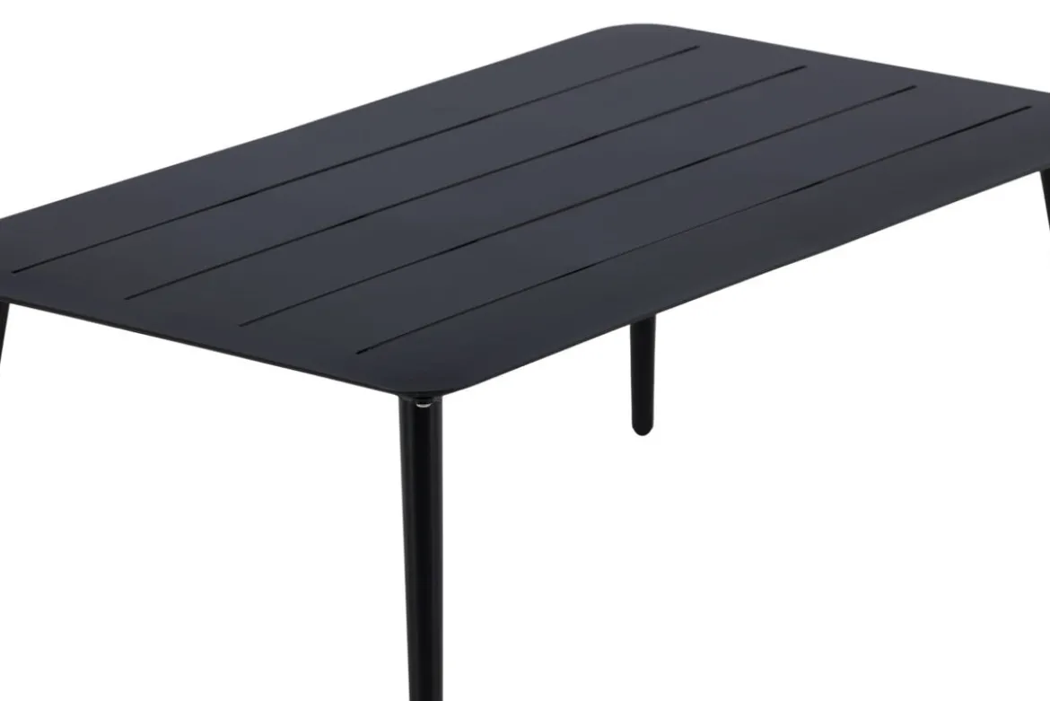 Garten Couchtisch Rhodos - Aus schwarzem Aluminium