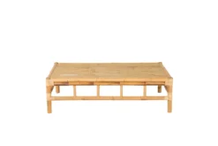 Garten Couchtisch Zypern - Aus Rattan und Bambus in Natur-Optik