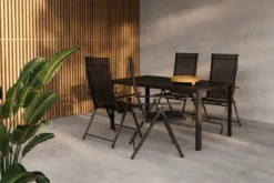 Garten Essgruppe Axaro – 5-teiliges Gartenmöbel-Set in 2 Größen