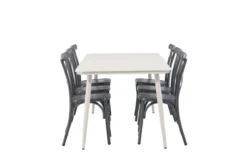 Garten Essgruppe Livious – 7-teiliges Gartenmöbel-Set für bis zu 6 Personen
