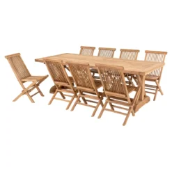 Garten Essgruppe Tivoli aus Teakholz